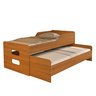 Bicama com Grade de Proteção Solteiro Reforçada Elis 100%mdf:nature - 1