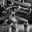 Ver imagem 4 de Cadeira Presidente Titan Ergonômica Tela Mesh Reclinável com Apoio para Pés Cinza
