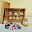 Ver imagem 1 de 8 Mini Velas Aromáticas 80 Gramas na Caixa de Madeira Aromas