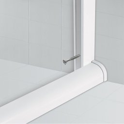 Box Para Banheiro de PVC 185x55cm Sanfonado Frontal BCF - 7