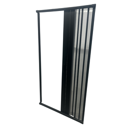 Box Para Banheiro de PVC 185x55cm Sanfonado Frontal BCF - 10