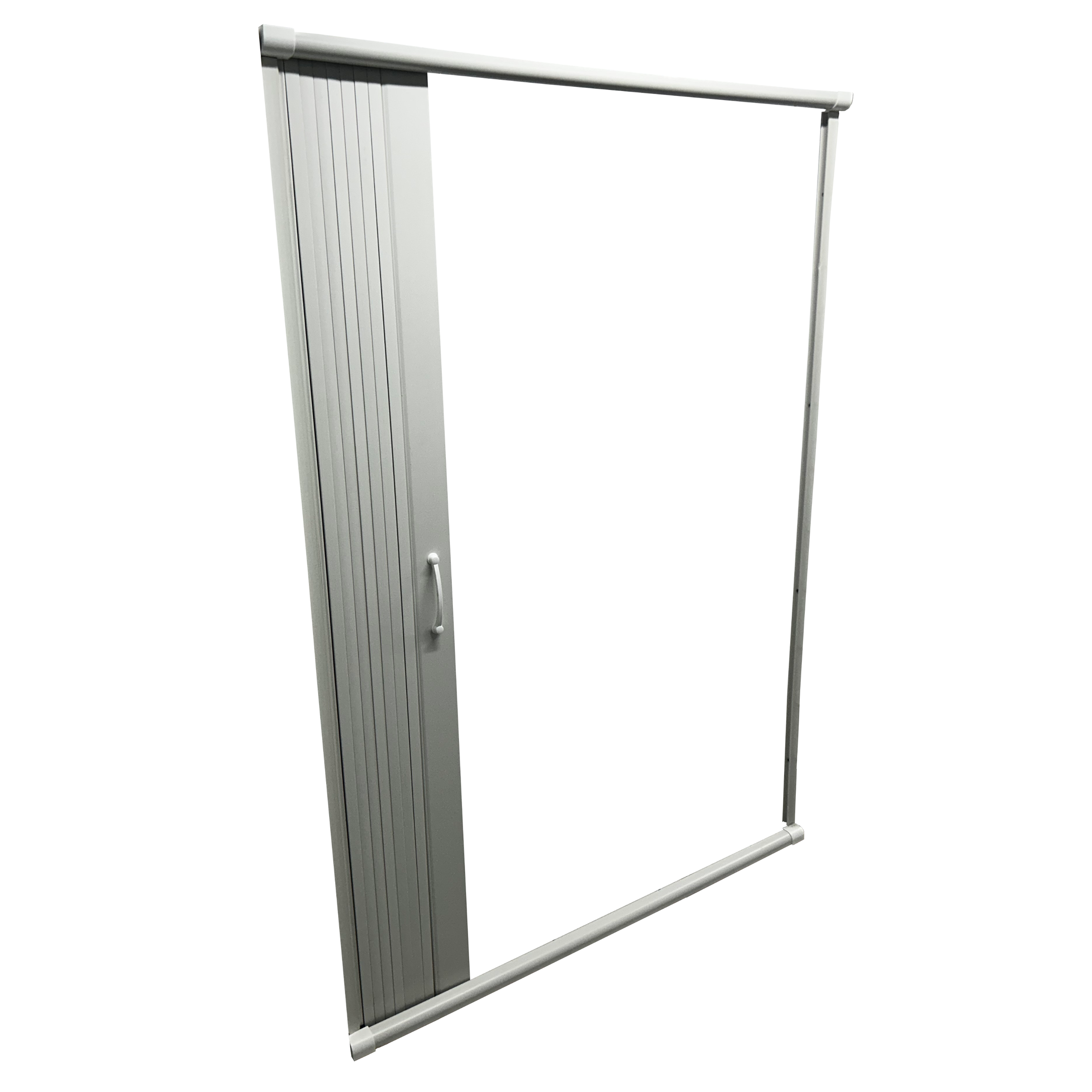 Box Para Banheiro de PVC 185x145cm Sanfonado Frontal BCF - 21