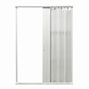 Ver imagem 4 de Box para Banheiro Sanfonado 185x115cm PVC Branco