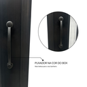 Ver imagem 7 de Box para Banheiro Sanfonado 185x115cm PVC Preto