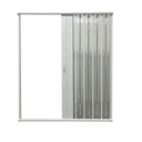 Ver imagem 4 de Box para Banheiro de PVC 190x185cm Sanfonado Frontal Bcf Branco