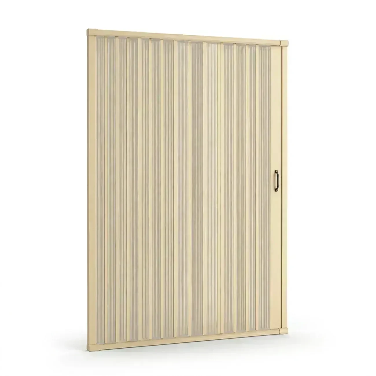 Ver imagem 7 de Box para Banheiro de PVC 185x130cm Sanfonado Frontal Bcf Marrom/Bege