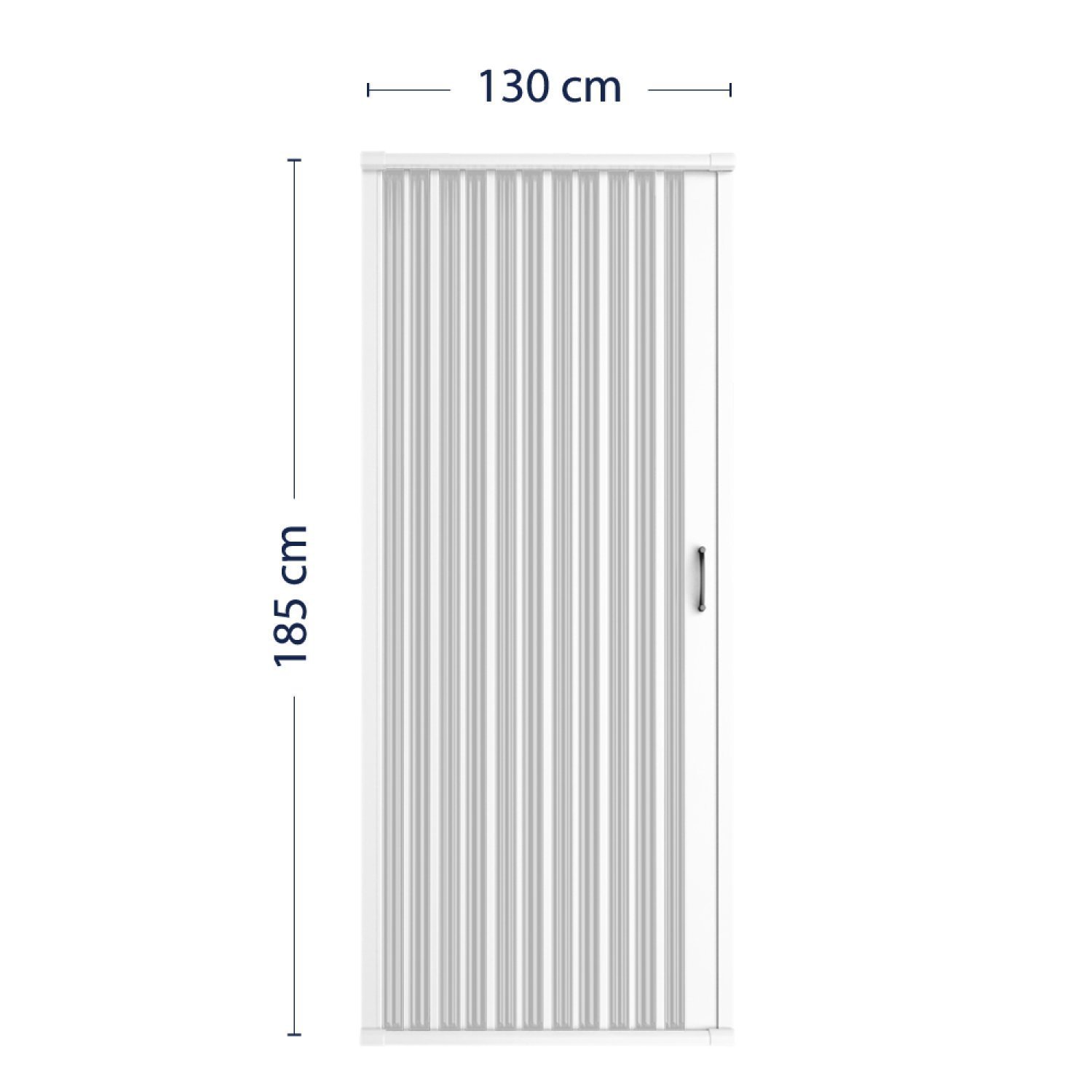 Kit Box Frontal de Pvc 185x130cm Sanfonado Bcf - 4