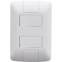 Ver imagem 1 de Conjunto 4x2 com 1 Interruptor Simples 6 a 250 V e 1 Interruptor Paralelo 6 a 250 V Tramontina Aria