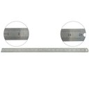 Ver imagem 5 de Régua Escolar Metal Aço Inox 50cm