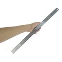 Ver imagem 3 de Régua Escolar Metal Aço Inox 50cm