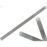 Régua Escolar Metal Aço Inox 50cm - 1