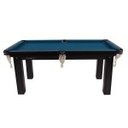 Ver imagem 2 de Mesa Sinuca Bilhar Mdf 1.85 X 1.07 Procópio - Azul