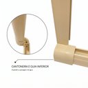 Ver imagem 7 de Box para Banheiro 185x55cm em PVC Bcf Natural Bege