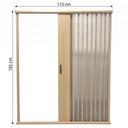 Ver imagem 5 de Box para Banheiro 185x115cm em PVC Bcf Banheiro Bege