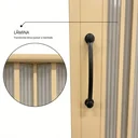 Ver mais imagens de Box para Banheiro 185x115cm em PVC Bcf Banheiro Bege
