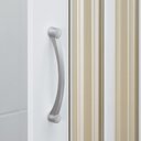 Ver imagem 7 de Box para Banheiro de PVC 185x70cm Sanfonado Frontal Bcf Branco
