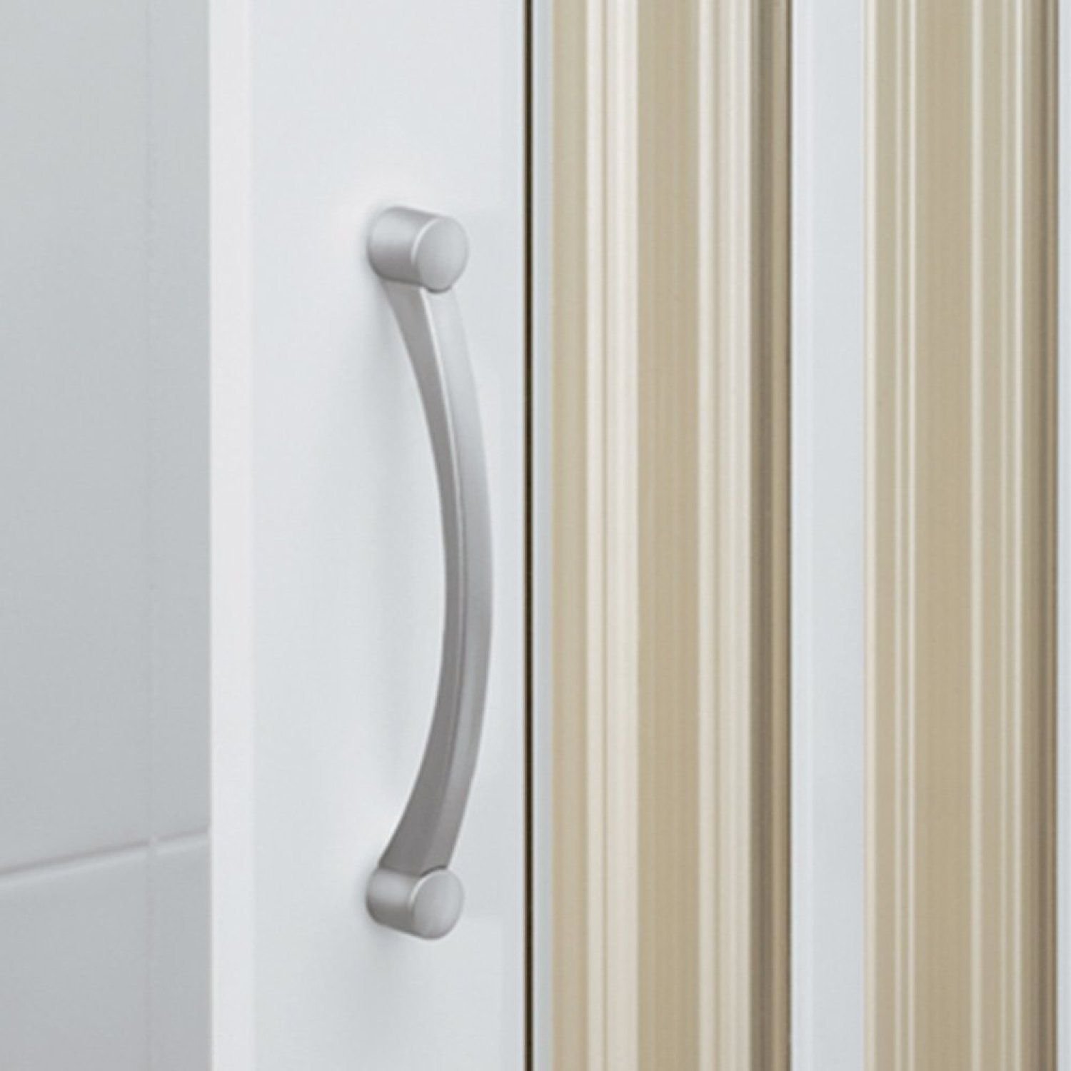 Box Para Banheiro de PVC 185x70cm Sanfonado Frontal BCF - 9