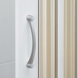 Box Para Banheiro de PVC 185x70cm Sanfonado Frontal BCF - 9