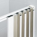 Ver imagem 6 de Box para Banheiro de PVC 185x70cm Sanfonado Frontal Bcf Branco