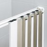 Box Para Banheiro de PVC 185x70cm Sanfonado Frontal BCF - 8