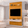 Painel e Bancada Pratic 1430x2120 Cedro/bali - Dj - 6257 - 1