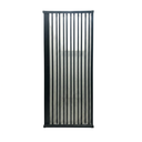 Ver imagem 4 de Box para Banheiro de PVC 185x70cm Sanfonado Frontal Bcf Preto