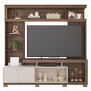 Ver imagem 4 de Estante Home Formosa para Tv até 65 Polegadas Marrom Caemmun