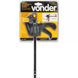 Grampo Tipo Sargento Aperto Rápido 6'' - Vonder - 3580351006 - 3