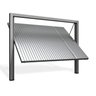 Portão Contrapeso de Aço Galvanizado com Chapa Frisada 220x265 Req:12 - 2