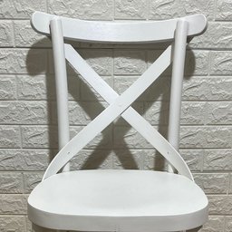 Cadeira X Madeira Maciça:branco - 4