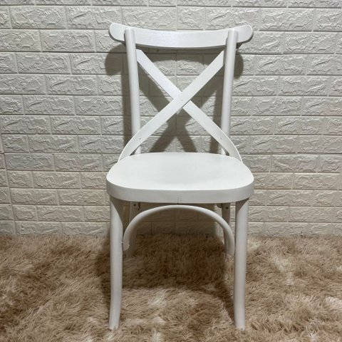 Cadeira X Madeira Maciça:branco
