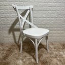 Ver imagem 3 de Cadeira X Madeira Maciça:branco