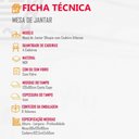 Ver imagem 3 de Sala De Jantar Mesa 120cm Mdf Vidro Canto Copo 4 Cadeiras