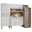 Ver imagem 3 de Armário de Cozinha Completa 229cm Branco Emilly Madesa 016