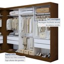 Ver mais imagens de Closet Casal sem Portas 8 Gavetas Paris Duo Premium