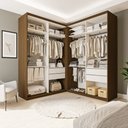 Ver imagem 1 de Closet Casal sem Portas 4 Gavetas Júlia Duo