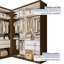 Ver imagem 3 de Closet Casal sem Portas 4 Gavetas Júlia Duo