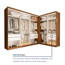 Ver imagem 6 de Conjunto Closet Casal sem Portas 2 Módulos 6 Gavetas França