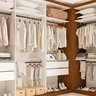 Conjunto Closet Casal sem Portas 2 Módulos 6 Gavetas França - 8