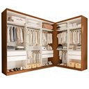 Ver imagem 2 de Conjunto Closet Casal sem Portas 2 Módulos 6 Gavetas França Yescasa