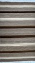 Ver imagem 1 de Tapete para Sala Quarto Kilim Stripe 111x183 70511 Listrado Marrom Bege