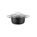 Ver imagem 1 de Panela Caçarola Black Rock Indução Fundo Triplo 24cm 4,3l Preta Mimo Style