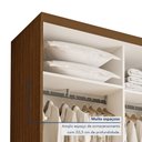 Ver imagem 2 de Closet Solteiro sem Portas 2 Gavetas Júlia Yescasa