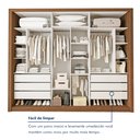 Ver imagem 7 de Módulo Closet Casal sem Portas 6 Gavetas Itália