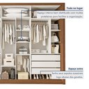 Ver imagem 4 de Módulo Closet Casal sem Portas 6 Gavetas Itália