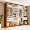 Ver imagem 1 de Closet Casal sem Portas 4 Gavetas Florença