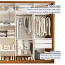 Ver imagem 4 de Closet Casal sem Portas 4 Gavetas Florença