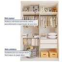 Ver imagem 5 de Closet Infantil sem Portas 2 Gavetas Júlia