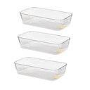 Ver imagem 1 de Kit 3 Suportes para Geladeira 30x16cm Acrílico com Alça