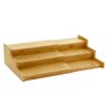 Suporte Organizador Potes de Temperos Retrátil em Bambu - 1